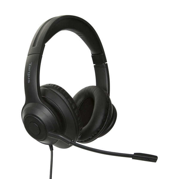 Targus AEH102GL headphones/headset Wired Head-band Calls/Music USB