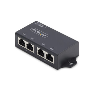 StarTech.com 2-Port Gigabit Midspan PoE+ Injector, 10/100/1000Mbps, StarTech.com 2-Port Gigabit Midspan PoE+ Injector, 10/100/1000Mbps,