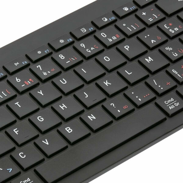 Targus AKB863BE keyboard Home Bluetooth AZERTY Belgian Black