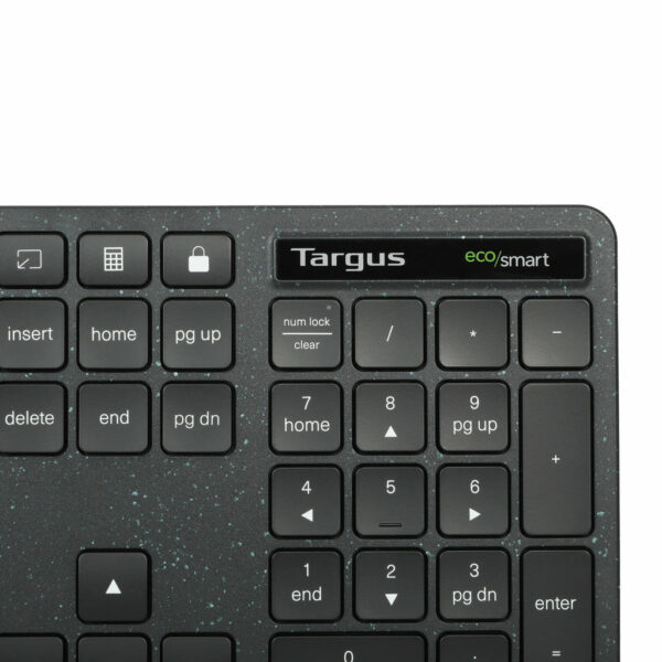 Targus EcoSmart AKB874UK keyboard Universal USB QWERTY UK English Targus EcoSmart AKB874UK keyboard Universal USB QWERTY UK English