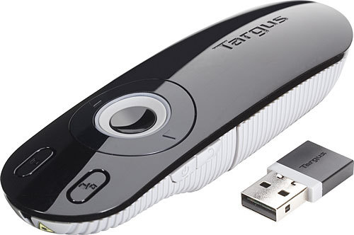 Targus Laser Presentation Remote wireless presenter Black, Grey Targus Laser Presentation Remote wireless presenter Black, Grey