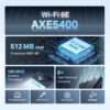 TP-Link Archer AXE5400 Tri-Band Gigabit Wi-Fi 6E Router TP-Link Archer AXE5400 Tri-Band Gigabit Wi-Fi 6E Router