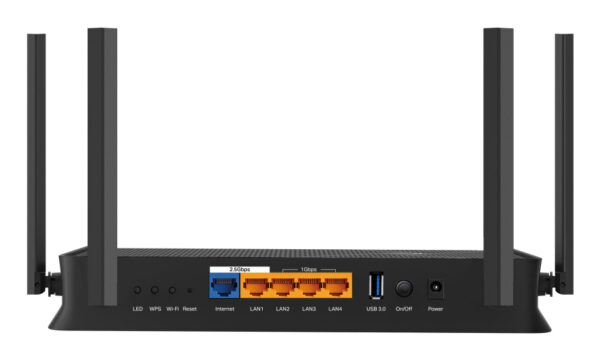 TP-Link Archer BE230 wireless router 2.5 Gigabit Ethernet Dual-band TP-Link Archer BE230 wireless router 2.5 Gigabit Ethernet Dual-band