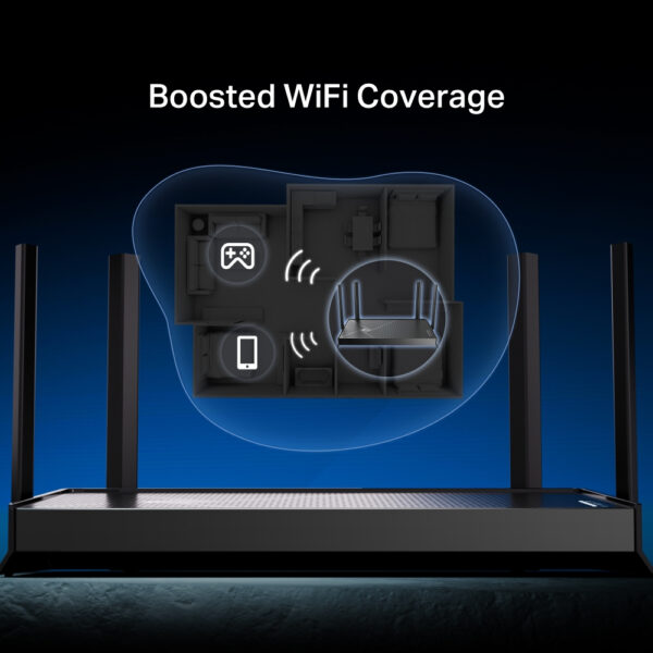 TP-Link Archer BE230 wireless router 2.5 Gigabit Ethernet Dual-band TP-Link Archer BE230 wireless router 2.5 Gigabit Ethernet Dual-band