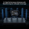 TP-Link Archer BE400 wireless router 2.5 Gigabit Ethernet Dual-band TP-Link Archer BE400 wireless router 2.5 Gigabit Ethernet Dual-band