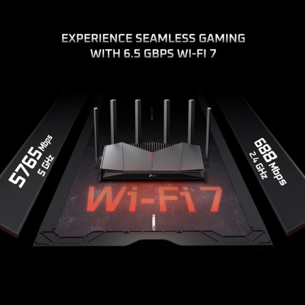 TP-Link Archer BE6500 Dual-Band Wi-Fi 7 Gaming Router TP-Link Archer BE6500 Dual-Band Wi-Fi 7 Gaming Router