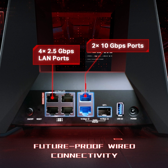 TP-Link Archer BE19000 Tri-Band Wi-Fi 7 Gaming Router TP-Link Archer BE19000 Tri-Band Wi-Fi 7 Gaming Router