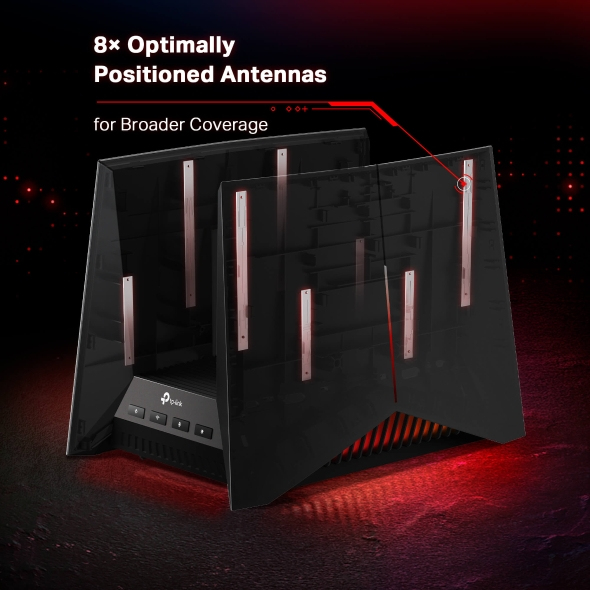 TP-Link Archer BE19000 Tri-Band Wi-Fi 7 Gaming Router TP-Link Archer BE19000 Tri-Band Wi-Fi 7 Gaming Router