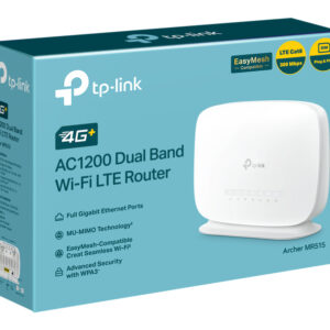 TP-Link Archer AC1200 wireless router Gigabit Ethernet Dual-band (2.4 TP-Link Archer AC1200 wireless router Gigabit Ethernet Dual-band (2.4
