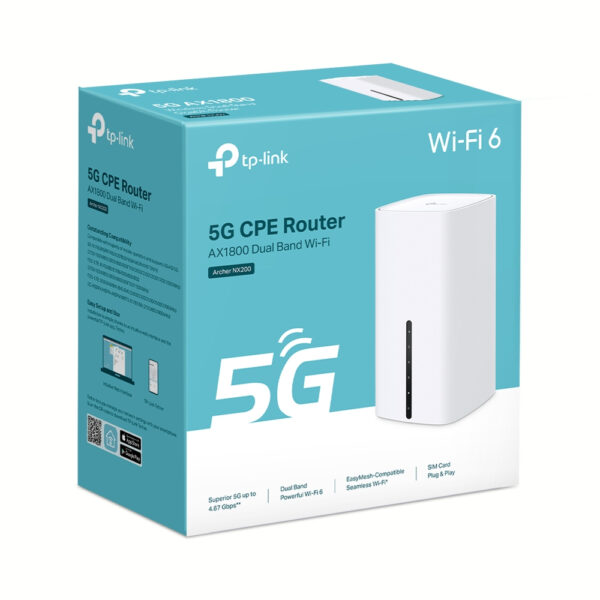 TP-Link Archer NX200 wireless router Gigabit Ethernet Dual-band (2.4 TP-Link Archer NX200 wireless router Gigabit Ethernet Dual-band (2.4