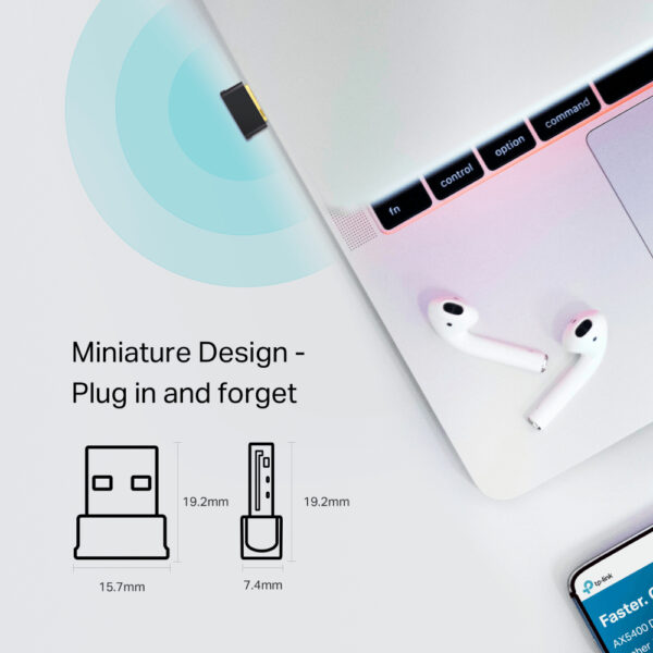 TP-Link AC600 Nano Dual Band Wi-Fi Bluetooth 4.2 USB Adapter TP-Link AC600 Nano Dual Band Wi-Fi Bluetooth 4.2 USB Adapter
