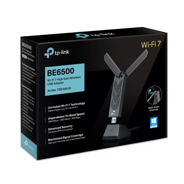 TP-Link BE6500 WLAN 2882 Mbit/s TP-Link BE6500 WLAN 2882 Mbit/s
