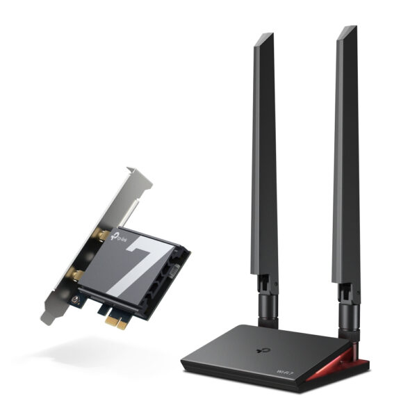 TP-Link Archer BE9300 Wi-Fi 7 Bluetooth 5.4 PCIe Adapter TP-Link Archer BE9300 Wi-Fi 7 Bluetooth 5.4 PCIe Adapter