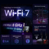 TP-Link Archer BE9300 Wi-Fi 7 Bluetooth 5.4 PCIe Adapter TP-Link Archer BE9300 Wi-Fi 7 Bluetooth 5.4 PCIe Adapter