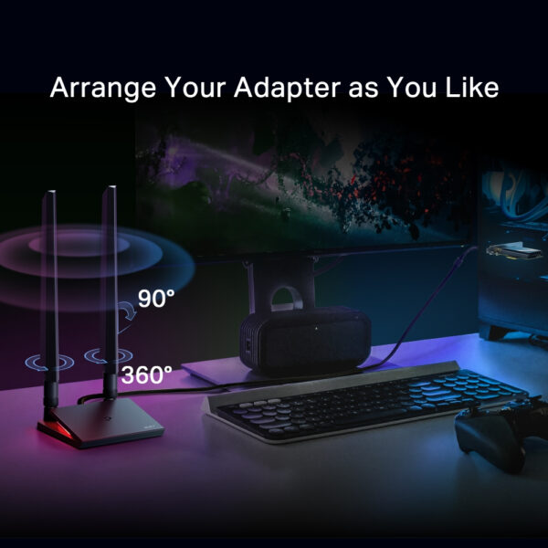 TP-Link Archer BE9300 Wi-Fi 7 Bluetooth 5.4 PCIe Adapter TP-Link Archer BE9300 Wi-Fi 7 Bluetooth 5.4 PCIe Adapter