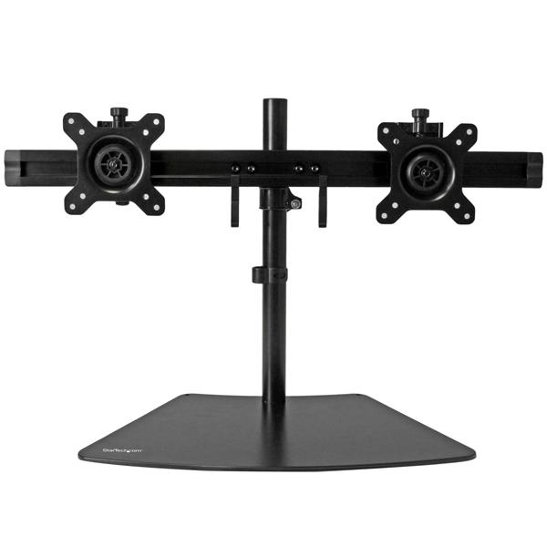 StarTech.com Dual-Monitor Stand - Horizontal - Black StarTech.com Dual-Monitor Stand - Horizontal - Black