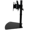 StarTech.com Dual-Monitor Stand - Horizontal - Black StarTech.com Dual-Monitor Stand - Horizontal - Black