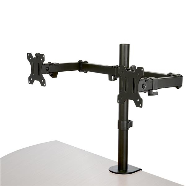 StarTech.com Desk Mount Dual Monitor Arm - Desk Clamp / Grommet VESA StarTech.com Desk Mount Dual Monitor Arm - Desk Clamp / Grommet VESA