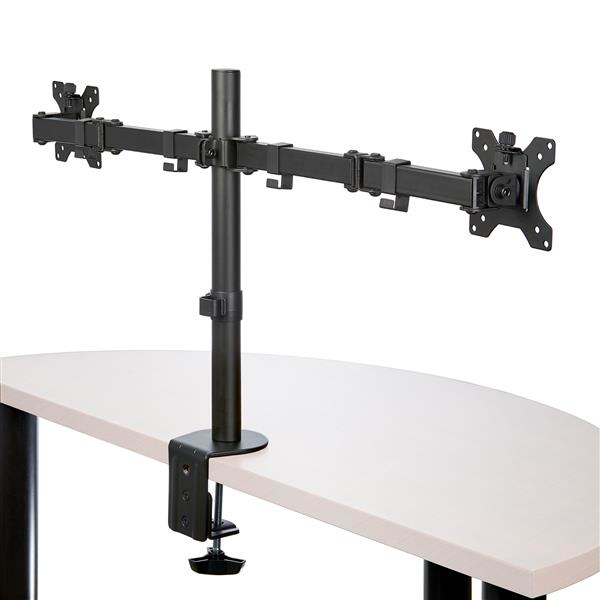 StarTech.com Desk Mount Dual Monitor Arm - Desk Clamp / Grommet VESA StarTech.com Desk Mount Dual Monitor Arm - Desk Clamp / Grommet VESA