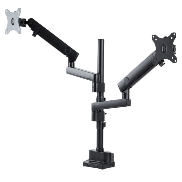 StarTech.com Desk Mount Dual Monitor Arm, Full Motion Monitor Mount