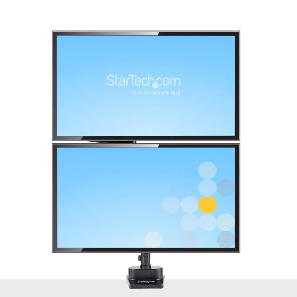 StarTech.com Desk Mount Dual Monitor Arm, Full Motion Monitor Mount
