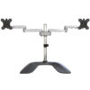 StarTech.com Dual Monitor Stand - Ergonomic Desktop Monitor Stand for