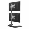 StarTech.com Vertical Dual Monitor Stand - Ergonomic Desktop Stacked