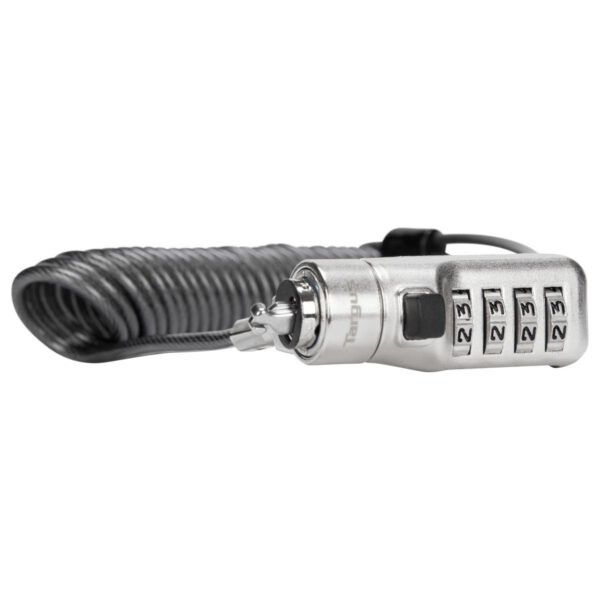 Targus DEFCON 3-in-1 cable lock Silver 2 m