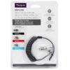 Targus DEFCON 3-in-1 cable lock Silver 2 m