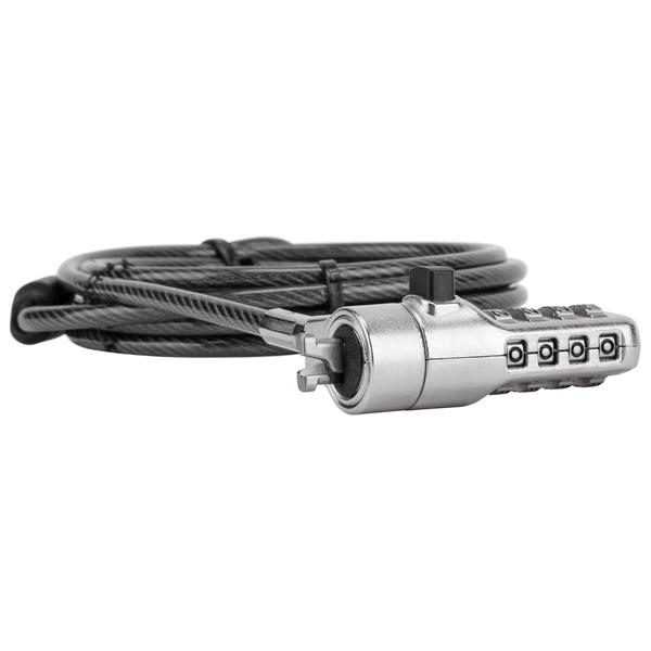Targus ASP86GLX-25-S cable lock Silver Targus ASP86GLX-25-S cable lock Silver
