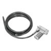 Targus ASP96GLX-25S cable lock Silver 2 m