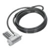 Targus ASP96GLX-25S cable lock Silver 2 m