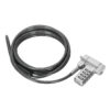 Targus ASP96GLX-S cable lock Silver 2 m