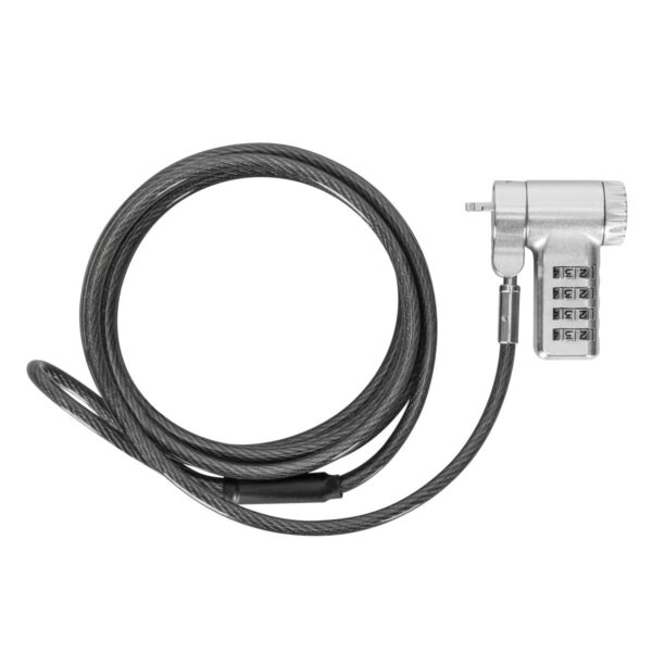 Targus ASP96RGLX cable lock Silver 2 m Targus ASP96RGLX cable lock Silver 2 m