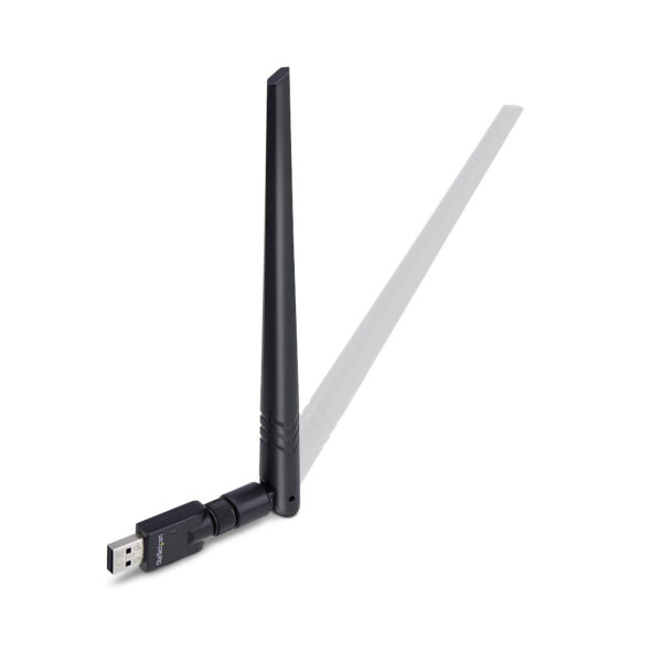 StarTech.com USB Bluetooth 5.3 Class 1 Adapter Dongle for PC/Laptop,