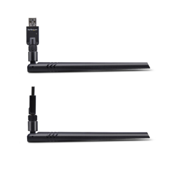 StarTech.com USB Bluetooth 5.3 Class 1 Adapter Dongle for PC/Laptop,