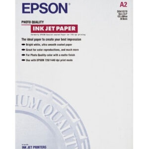 Epson Photo Quality Ink Jet Paper, DIN A2, 102g/m², 30 Sheets