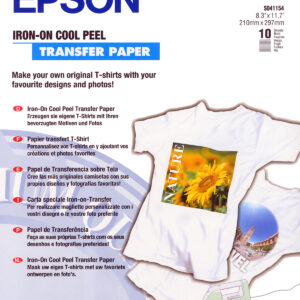 Epson Iron-on-Transfer Paper - A4 - 10 Sheets