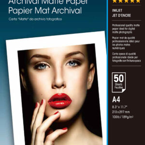 Epson Archival Matte Paper - A4 - 50 Sheets Epson Archival Matte Paper - A4 - 50 Sheets