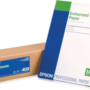 Epson Enhanced Matte Paper, 24" x 30,5 m, 189g/m² Epson Enhanced Matte Paper, 24" x 30,5 m, 189g/m²