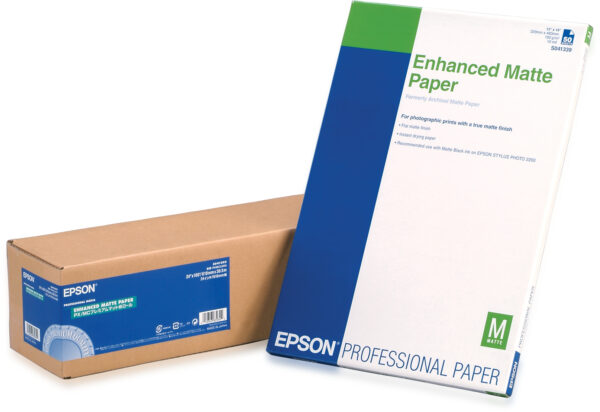 Epson Enhanced Matte Paper, 24" x 30,5 m, 189g/m² Epson Enhanced Matte Paper, 24" x 30,5 m, 189g/m²