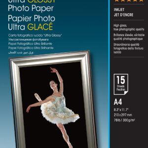 Epson Ultra Glossy Photo Paper - A4 - 15 Sheets Epson Ultra Glossy Photo Paper - A4 - 15 Sheets