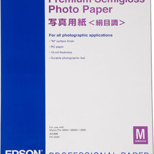 Epson Premium Semigloss Photo Paper, DIN A2, 250g/m², 25 Sheets