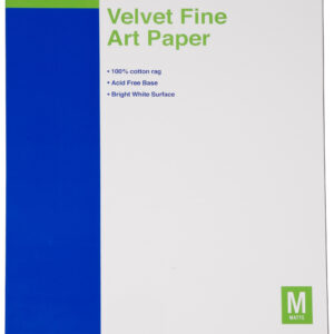 Epson Velvet Fine Art Paper, DIN A2, 260g/m², 25 Sheets Epson Velvet Fine Art Paper, A3+, 260g/m², 20 Blatt