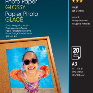 Epson Photo Paper Glossy - A3 - 20 sheets