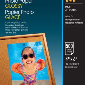 Epson Photo Paper Glossy - 10x15cm - 500 sheets