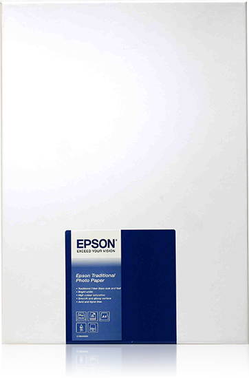 Epson Traditional Photo Paper, DIN A4, 330g/m², 25 Sheets Epson Traditional Photo Paper, DIN A4, 330g/m², 25 Sheets