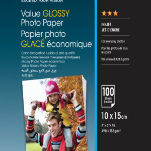 Epson Value Glossy Photo Paper - 10x15cm - 100 sheets Epson Value Glossy Photo Paper - 10x15cm - 100 sheets