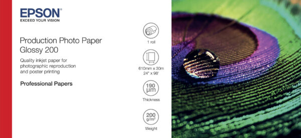 Epson Photo Paper Gloss 200 White Epson Photo Paper Gloss 200 White