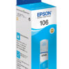 Epson 106 EcoTank Cyan ink bottle Epson 106 EcoTank Cyan ink bottle